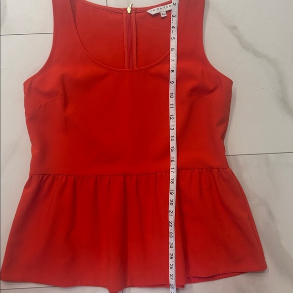 Trina Turk Judah Peplum Tank. Sz XL - Picture 6 of 9